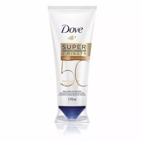Super Condicionador Dove Reconstrutor Fator De Nutrição 50 Menor preço em Super Condicionador Dove Reconstrutor Fator De Nutrição 50