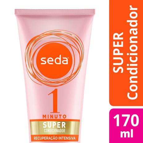 Super Condicionador Seda 1 Minuto Recuperação Intensa 170ml Menor preço em Super Condicionador Seda 1 Minuto Recuperação Intensa 170ml