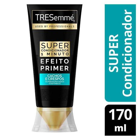 Super Condicionador TRESemmé 1 Minuto Cachos E Crespos 170ml Menor preço em Super Condicionador TRESemmé 1 Minuto Cachos E Crespos 170ml