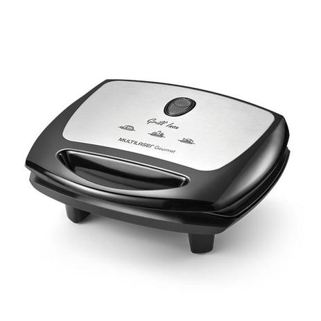 Super Grill Inox 1200W Preto 127V - Multilaser Menor preço em Super Grill Inox 1200W Preto 127V - Multilaser