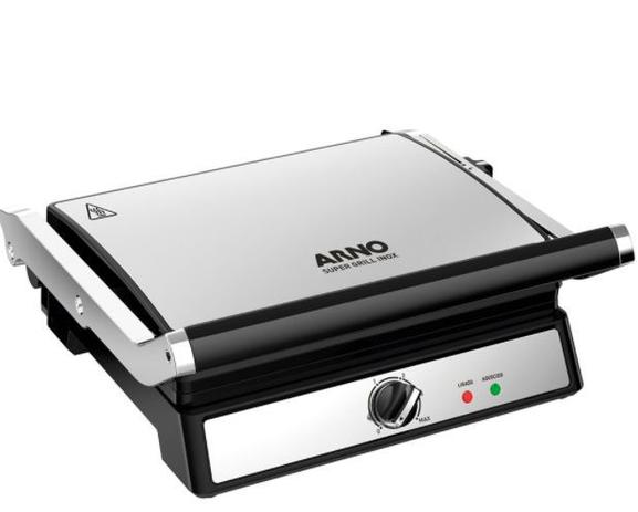 Super Grill Inox Ggra 127V - Arno Menor preço em Super Grill Inox Ggra 127V - Arno