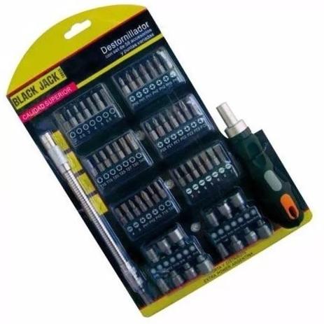 Super jogo bits/soquetes 58 Peças  cabo Crv Black Jack é boa?