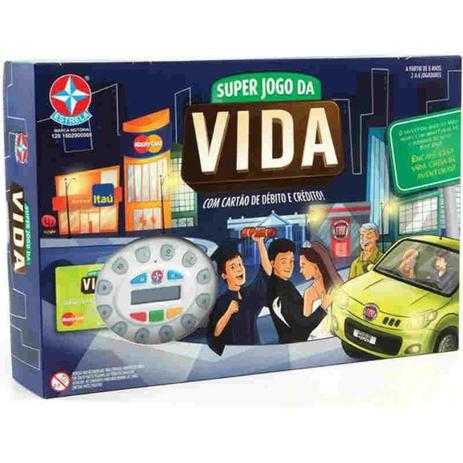 Super Jogo Da Vida Com Cartao De Credito E Debito Estrela Menor preço em Super Jogo Da Vida Com Cartao De Credito E Debito Estrela