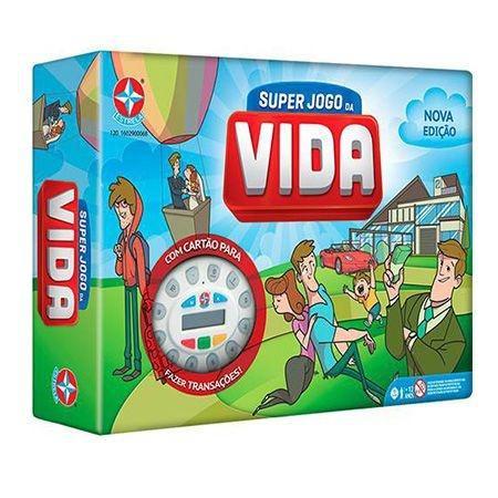 Super Jogo da Vida com Máquina de Crédito e Débito - Estrela Menor preço em Super Jogo da Vida com Máquina de Crédito e Débito - Estrela