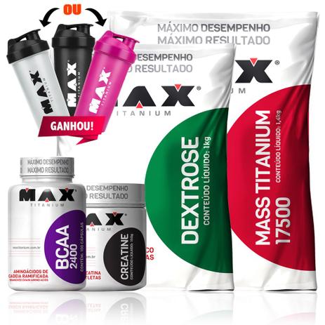 Super Kit Básico Hipercalórico - Max Titanium + Coq Max Tita é boa?
