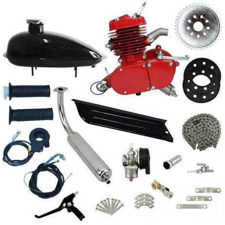Super Kit Motor 80CC Bike Bicicleta Motorizada 2 Tempos 2T Gasolina Completo Oie Brasil Barato Menor preço em Super Kit Motor 80CC Bike Bicicleta Motorizada 2 Tempos 2T Gasolina Completo Oie Brasil Barato