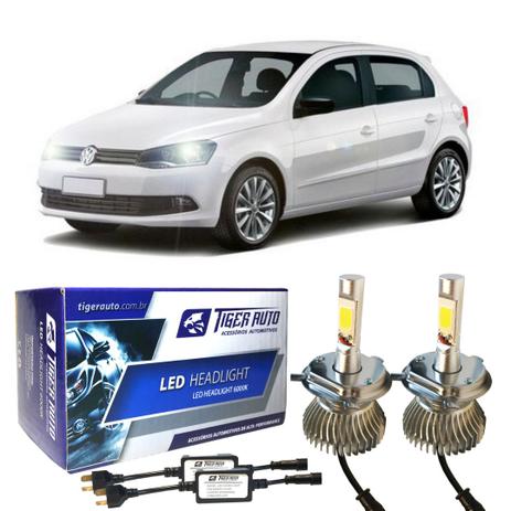 Super Led H4 Kit C/ Chicote VW Gol G6 F/Simples 13 - Tiger auto Menor preço em Super Led H4 Kit C/ Chicote VW Gol G6 F/Simples 13 - Tiger auto