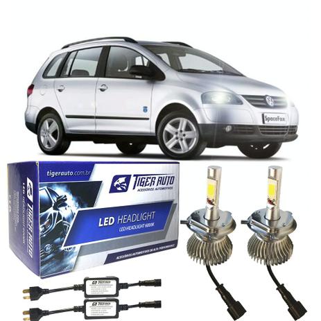 Super Led H4 Kit C/ Chicote VW SpaceFox 07-09 - Tiger auto Menor preço em Super Led H4 Kit C/ Chicote VW SpaceFox 07-09 - Tiger auto