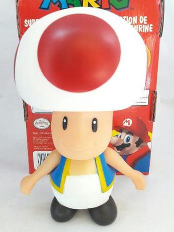 Super Mario Boneco Toad 20 cm Cogumelo Vinil - Issam é boa?
