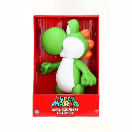 Super Mario Super Size Yoshi. Boneco Vinil 20cm - Nintendo Menor preço em Super Mario Super Size Yoshi. Boneco Vinil 20cm - Nintendo