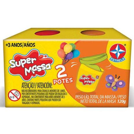 Menor preço em Super Massa com 2 Potes Estrela