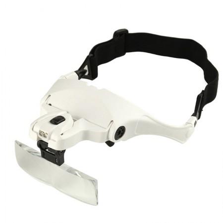 Super Óculos Com Lupa De Cabeça Profissional - 5 Lentes Com Led Iluminação - 2 Leds De Luz - Click urbano Menor preço em Super Óculos Com Lupa De Cabeça Profissional - 5 Lentes Com Led Iluminação - 2 Leds De Luz - Click urbano
