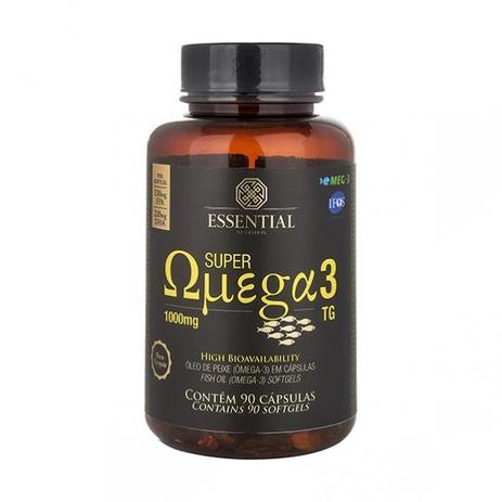 Super Ômega 3 1000mg 90 cápsulas - Essential Nutrition Menor preço em Super Ômega 3 1000mg 90 cápsulas - Essential Nutrition
