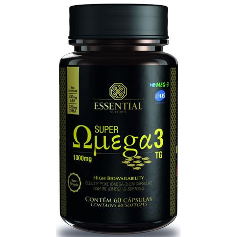 Super Ômega 3 60 cápsulas 1000mg - Essential Nutrition Menor preço em Super Ômega 3 60 cápsulas 1000mg - Essential Nutrition