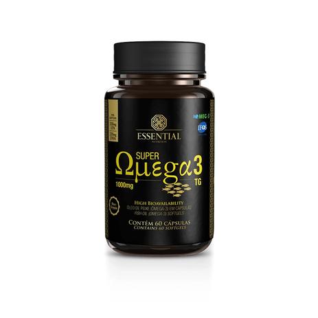 Super Omega 3 TG 60 Caps Essential Nutrition Menor preço em Super Omega 3 TG 60 Caps Essential Nutrition
