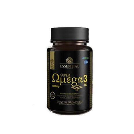 Super Ômega 3 TG - 60 cápsulas de 1g - Essential Nutrition Menor preço em Super Ômega 3 TG - 60 cápsulas de 1g - Essential Nutrition