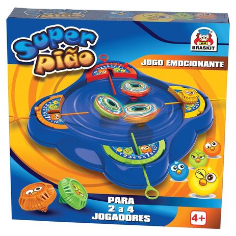 Super Pião Jogo Emocionante Braskit Menor preço em Super Pião Jogo Emocionante Braskit