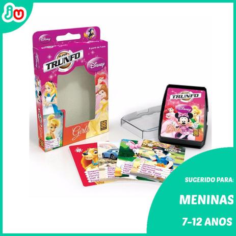 Super Trunfo Disney Princess - 32 cartas - Grow Menor preço em Super Trunfo Disney Princess - 32 cartas - Grow