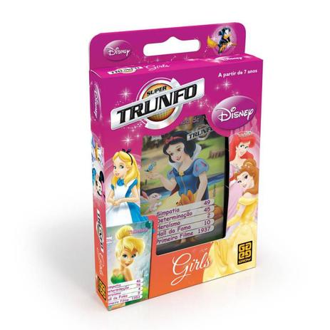 Super Trunfo Girls Disney - Grow 02471 Menor preço em Super Trunfo Girls Disney - Grow 02471