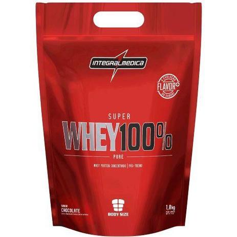 Super Whey 100 Pure - Chocolate Refil 1800g - Integralmédica - Integralmedica Menor preço em Super Whey 100 Pure - Chocolate Refil 1800g - Integralmédica - Integralmedica