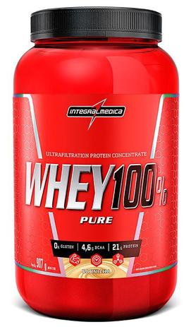 Menor preço em Super Whey 100 Pure IntegralMedica - 907g