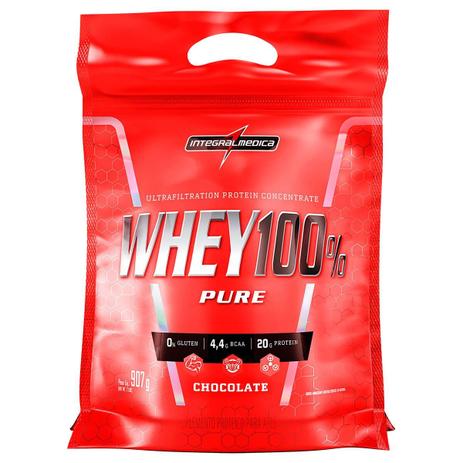 Super Whey 100 Pure Refil (2lbs/907g) - Integralmedica - Integral medica Menor preço em Super Whey 100 Pure Refil (2lbs/907g) - Integralmedica - Integral medica