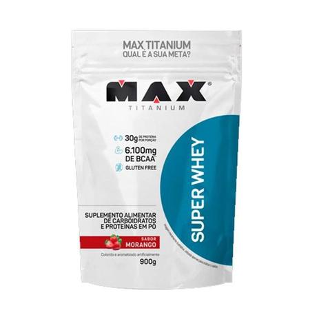 Super Whey Max Titanium 900g é boa?