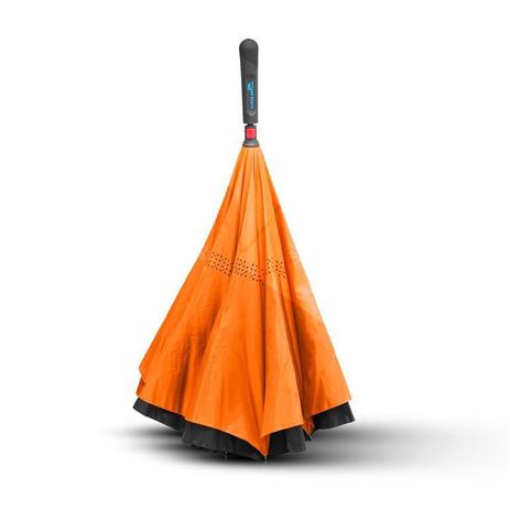 SuperBrella Guarda-Chuva Invertido Cor Laranja Obabox Menor preço em SuperBrella Guarda-Chuva Invertido Cor Laranja Obabox
