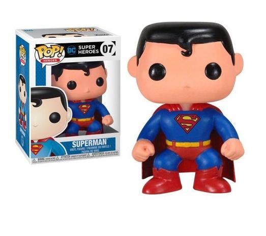 Superman 07 - DC Super Heroes - Funko Pop Menor preço em Superman 07 - DC Super Heroes - Funko Pop