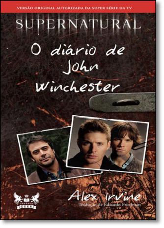 Supernatural: O Diário de John Winchester - Gryphus geek Menor preço em Supernatural: O Diário de John Winchester - Gryphus geek