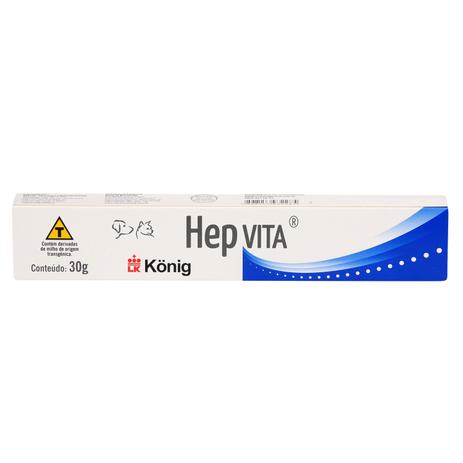 Suplemento Alimentar Hep Vita König 30g p/ Cães e Gatos - Konig Menor preço em Suplemento Alimentar Hep Vita König 30g p/ Cães e Gatos - Konig