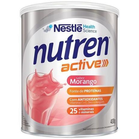 Suplemento Alimentar Nestlé Nutren Active Morango 400g Menor preço em Suplemento Alimentar Nestlé Nutren Active Morango 400g