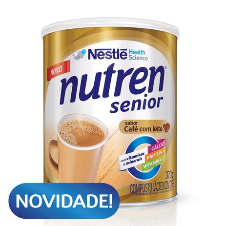 Suplemento Alimentar Nestlé Nutren Senior Café com Leite 370g é boa?