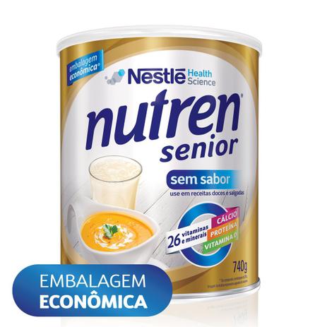Suplemento Alimentar Nestlé Nutren Senior Sem Sabor 740g é boa?