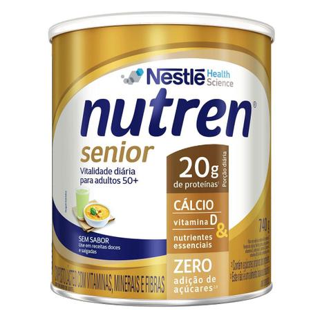 Suplemento Alimentar Nutren Senior 740g Menor preço em Suplemento Alimentar Nutren Senior 740g