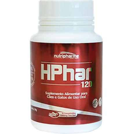 Suplemento Alimentar Nutripharme para Cães e Gatos HPhar120 - 30 comprimidos Menor preço em Suplemento Alimentar Nutripharme para Cães e Gatos HPhar120 - 30 comprimidos