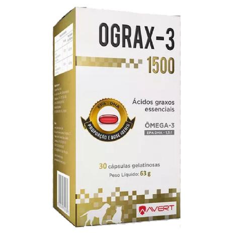 Suplemento Avert Ograx-3 1500 com Ômega 3 30 Cápsulas Menor preço em Suplemento Avert Ograx-3 1500 com Ômega 3 30 Cápsulas