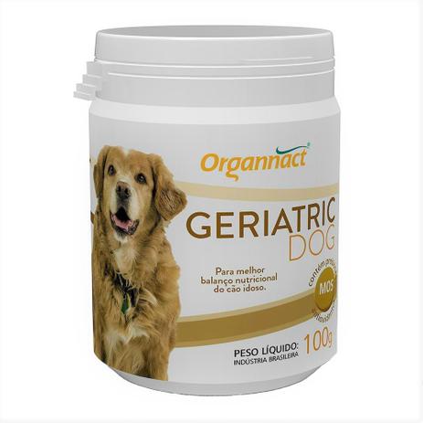 Suplemento Organnact Geriatric Dog 100g Menor preço em Suplemento Organnact Geriatric Dog 100g
