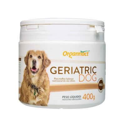 Suplemento Organnact Geriatric Dog 400g Menor preço em Suplemento Organnact Geriatric Dog 400g