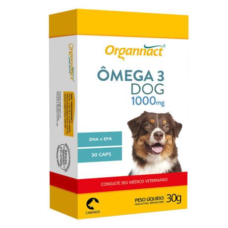 Suplemento Organnact Ômega 3 Dog Blister 1000mg - 30 cápsula é ruim? Suplemento Organnact Ômega 3 Dog Blister 1000mg - 30 cápsula é boa?