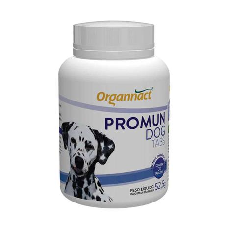 Suplemento Organnact Promun Dog Tabs 52,5g - 30 tabletes Menor preço em Suplemento Organnact Promun Dog Tabs 52,5g - 30 tabletes