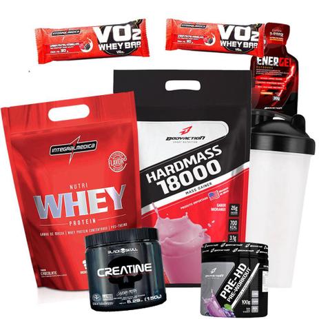 Suplemento para Aumento corpo peso Nutri Whey Hipercalorico 3kg Creatina Pré Treino Coqueteleira - Integralmedica é ruim? Suplemento para Aumento corpo peso Nutri Whey Hipercalorico 3kg Creatina Pré Treino Coqueteleira - Integralmedica é boa?