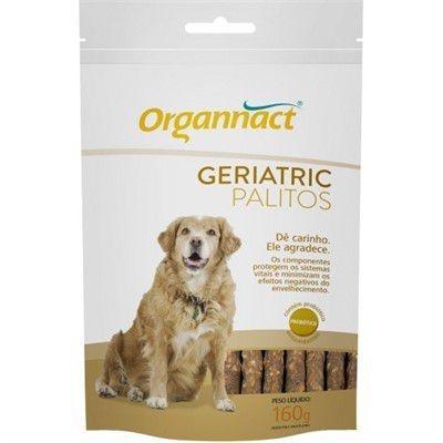 Suplemento Para Cachorro Organnact Geriatric Dog Palitos 160g Menor preço em Suplemento Para Cachorro Organnact Geriatric Dog Palitos 160g