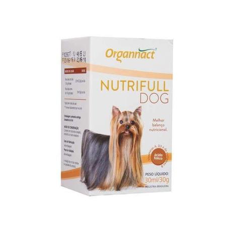 Suplemento Para Cachorro Organnact Nutrifull Pet Menor preço em Suplemento Para Cachorro Organnact Nutrifull Pet