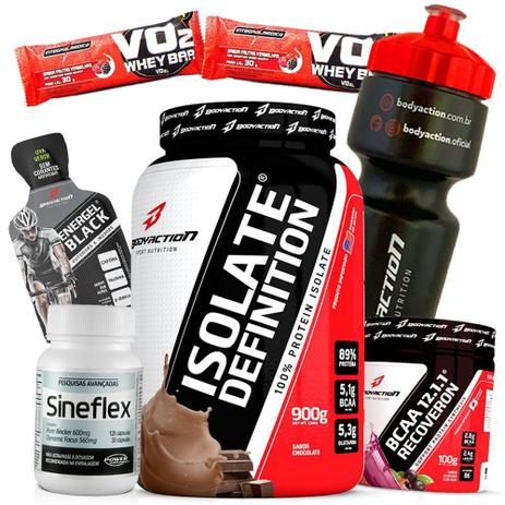 Suplemento para definir perder peso - Whey Protein Isolado Puro Isolate + Sineflex + Bcaa 12:1:1 - Body action Menor preço em Suplemento para definir perder peso - Whey Protein Isolado Puro Isolate + Sineflex + Bcaa 12:1:1 - Body action