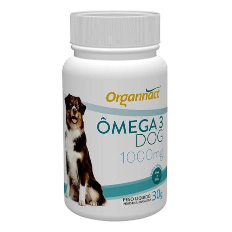 Suplemento Vitamínico 30 g Organnact Omega 3 Dog 1000 Menor preço em Suplemento Vitamínico 30 g Organnact Omega 3 Dog 1000