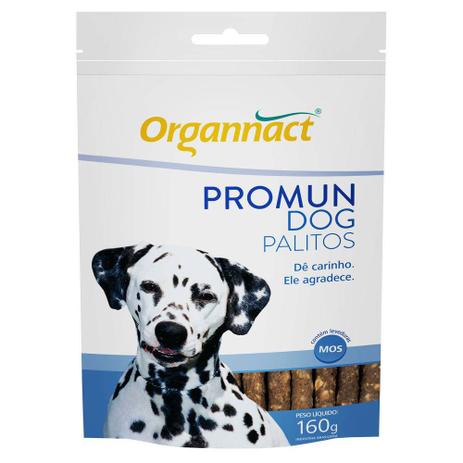 Suplemento Vitaminico Organnact Promun Dog Palitos Sachê - 160 g Menor preço em Suplemento Vitaminico Organnact Promun Dog Palitos Sachê - 160 g