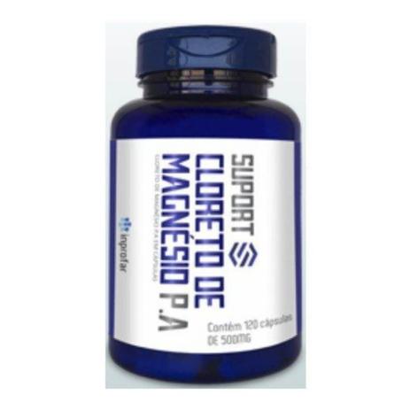 Suport Cloreto De Magnésio P. A. 500mg C/120 Capsulas Menor preço em Suport Cloreto De Magnésio P. A. 500mg C/120 Capsulas