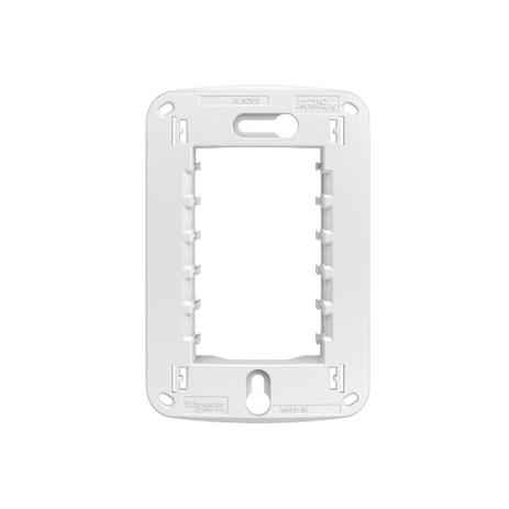 Suporte 4x2 para 3 Postos Miluz Branca - Schneider é boa?