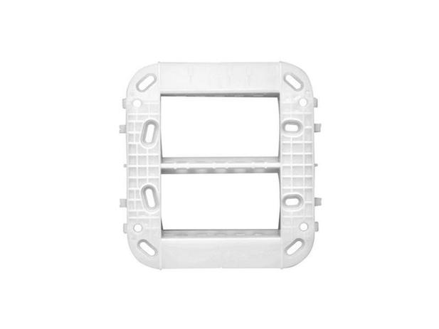 Suporte 4x4 para 6 modulos branco - Schneider Menor preço em Suporte 4x4 para 6 modulos branco - Schneider